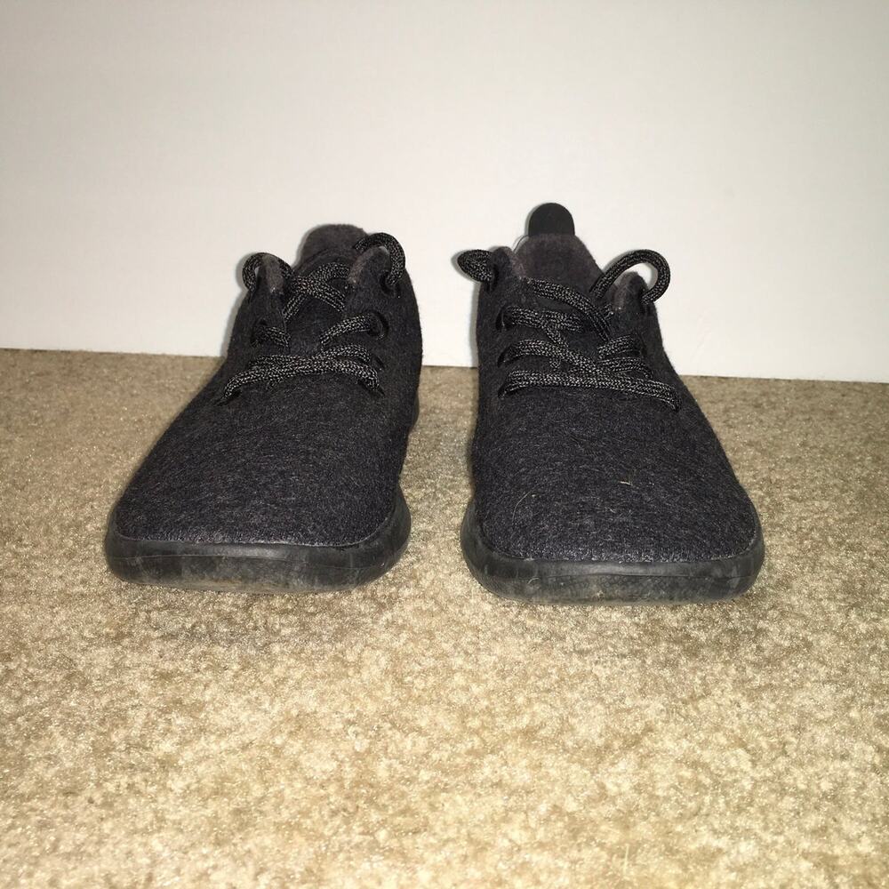 Allbirds Wool Runners Natural Black Womens 8 Merino Wool Comfort Sneaker Shoe - Picture 4 of 9